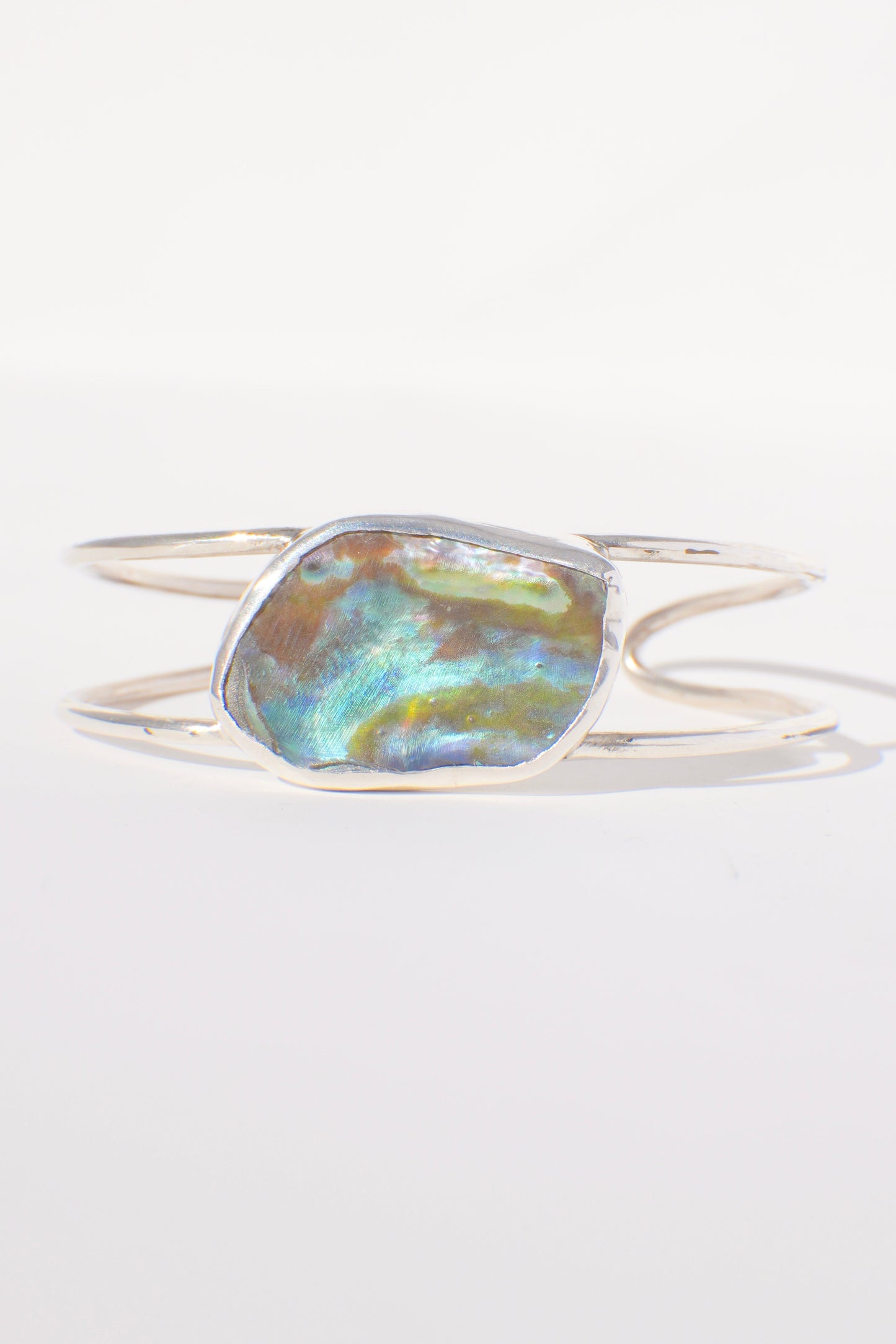 Double Abalone Cuff