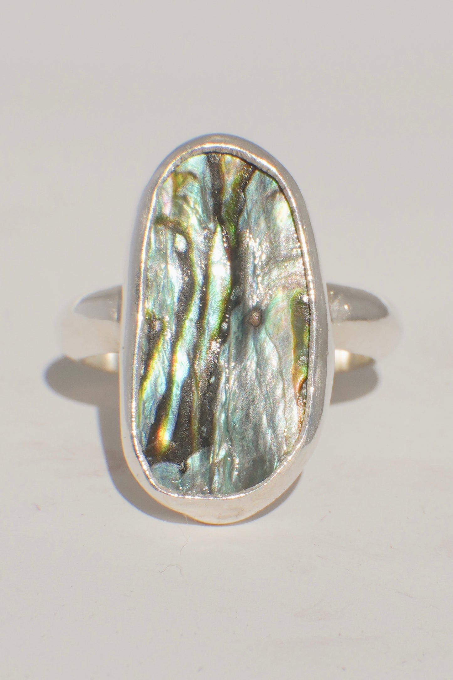 Abalone Ring 7.5
