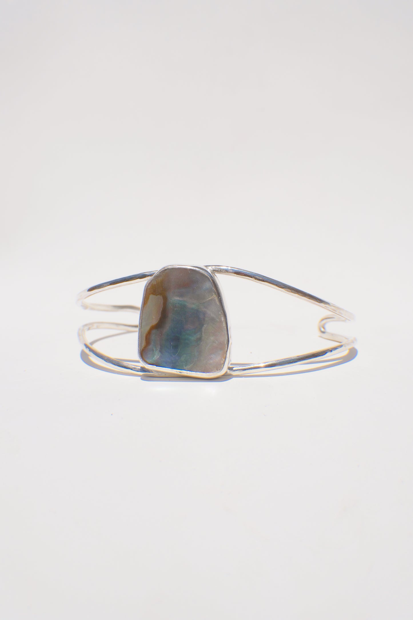 Double Abalone Cuff