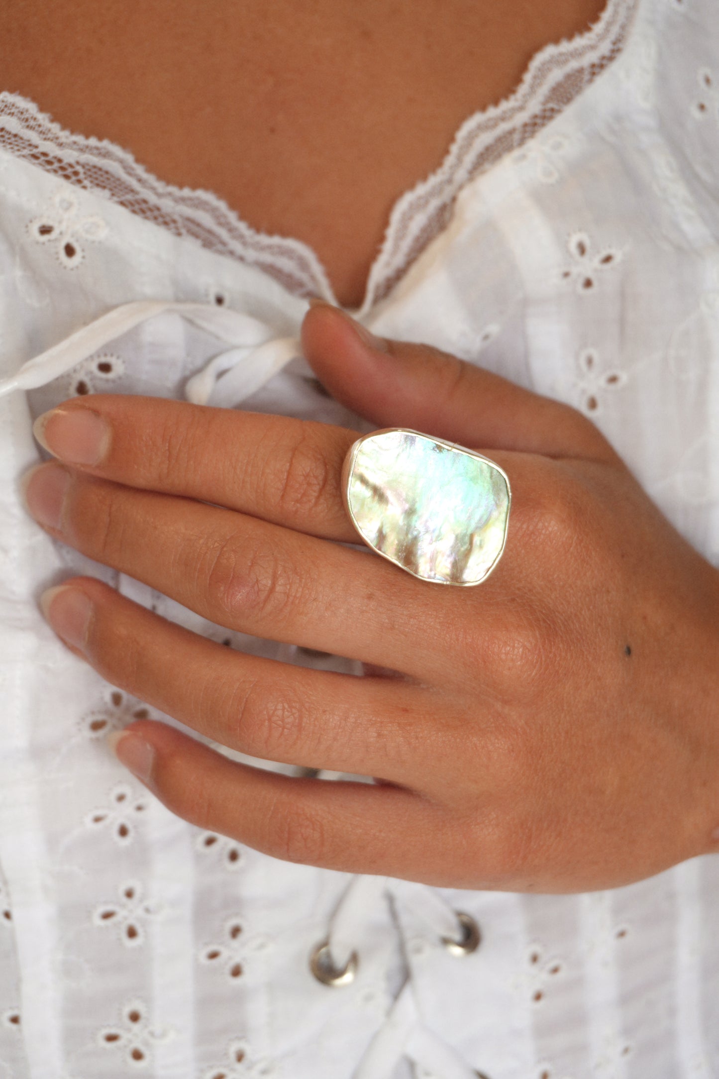 Abalone Ring 8