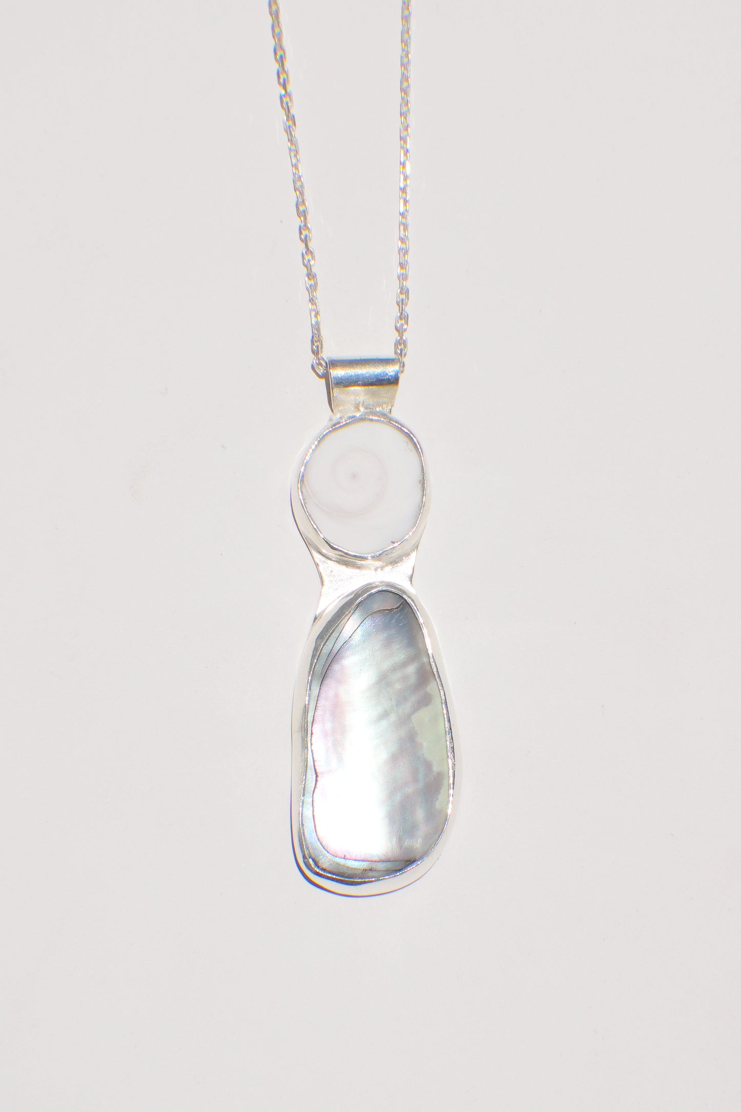 Operculum Abalone Pendant