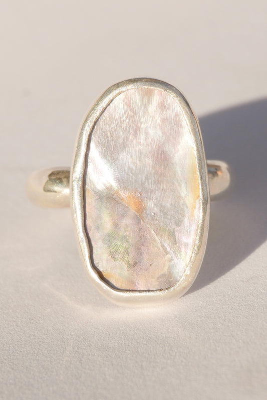 Abalone Ring 7.5