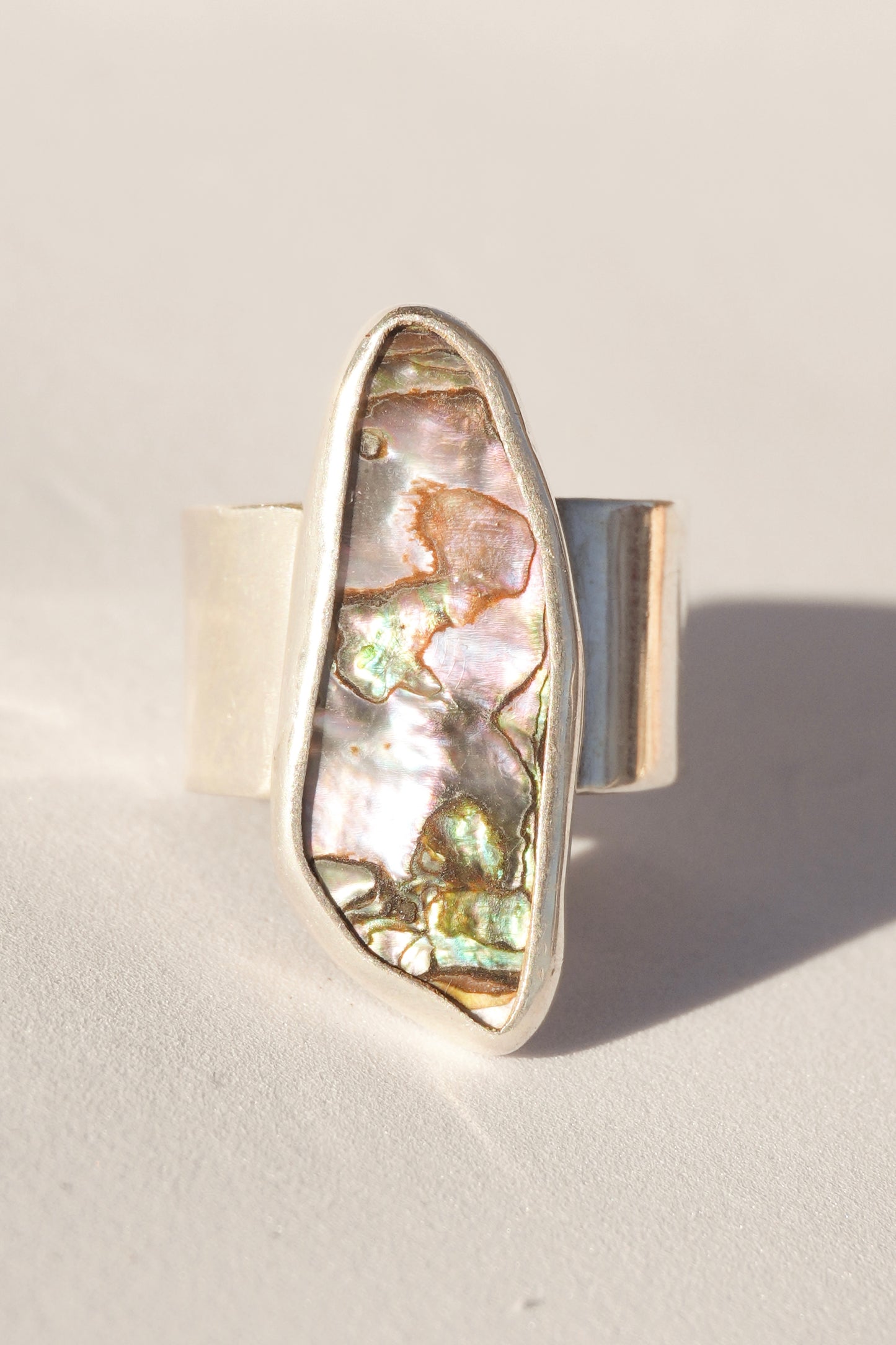 Abalone Ring (rare) 5.5