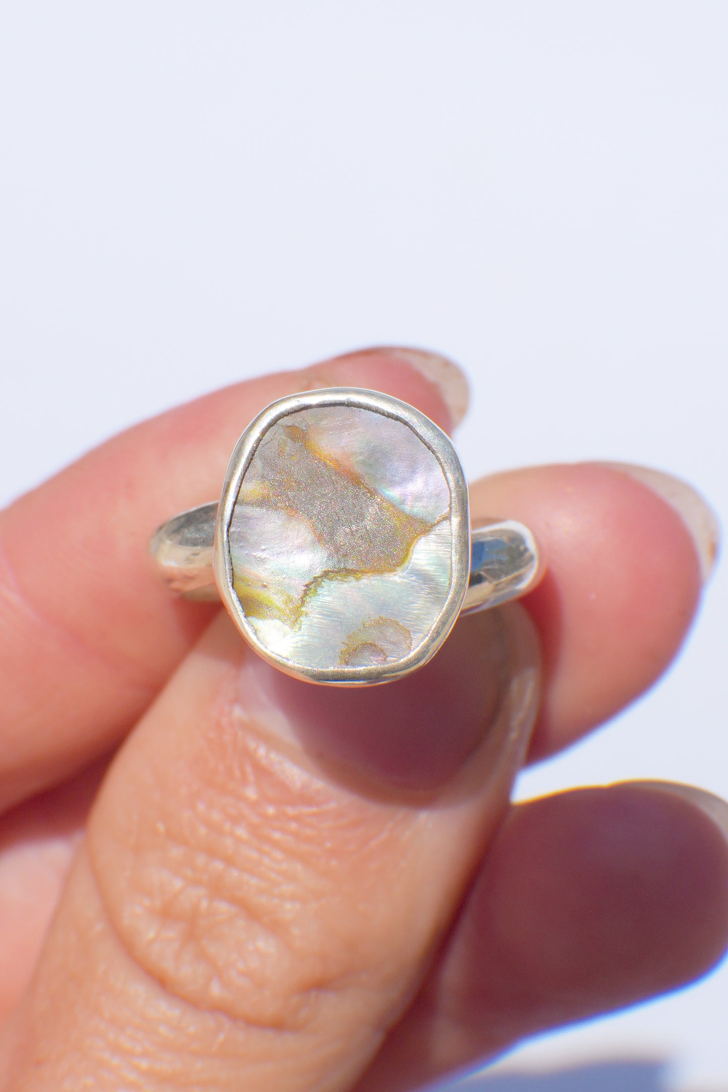 Abalone Ring 7