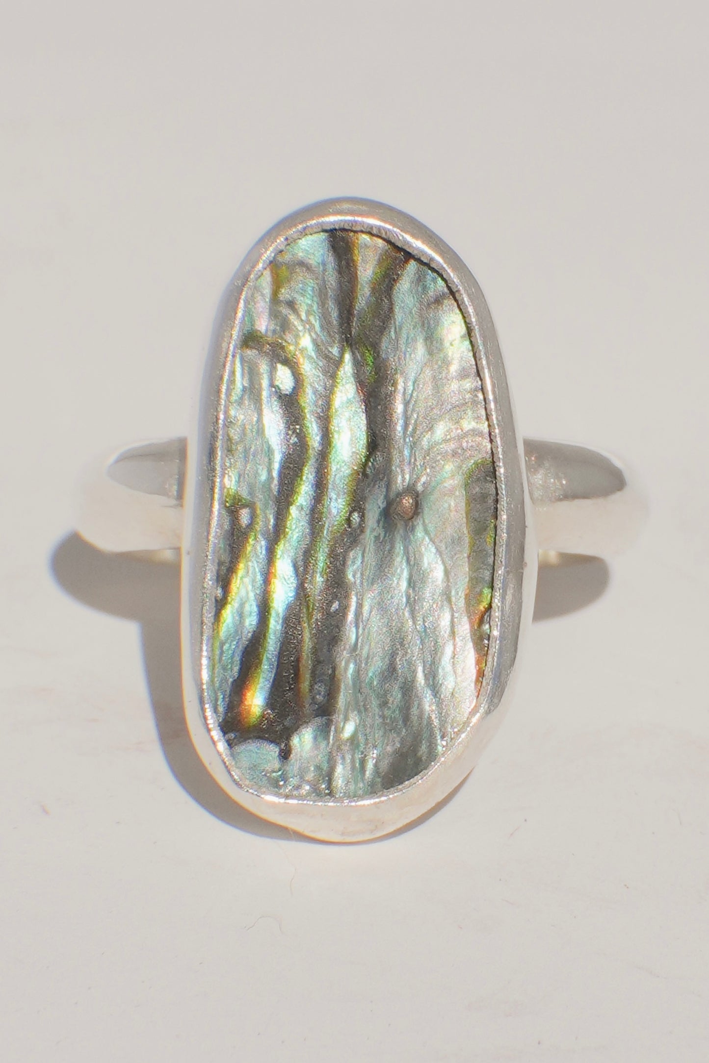 Abalone Ring 7.5