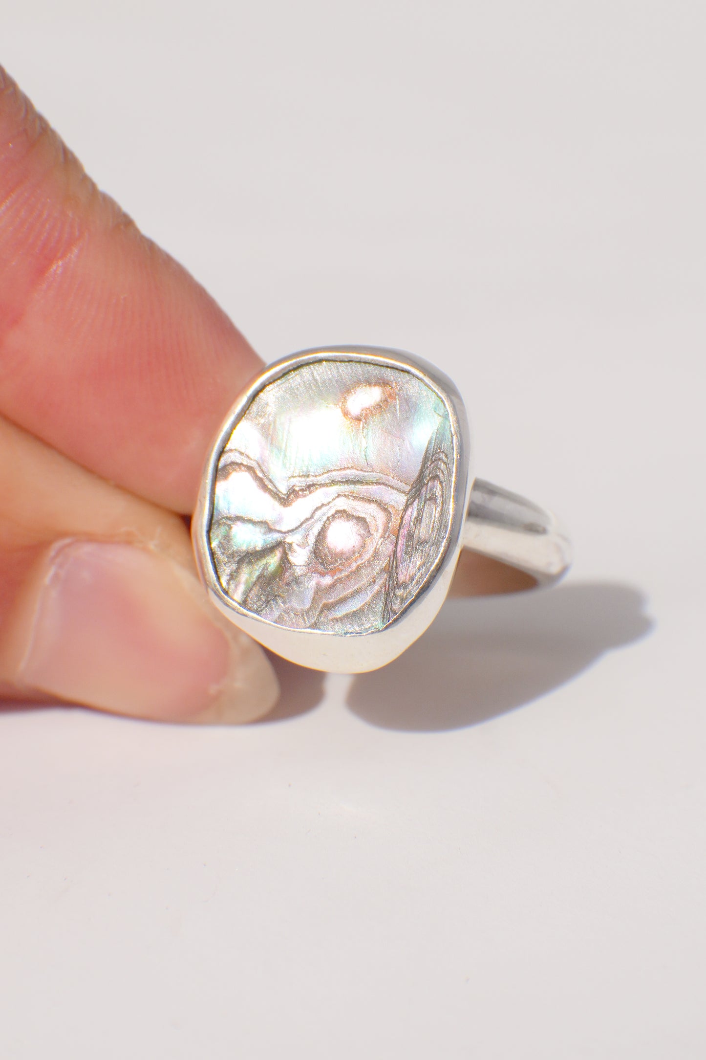 Abalone Ring 7