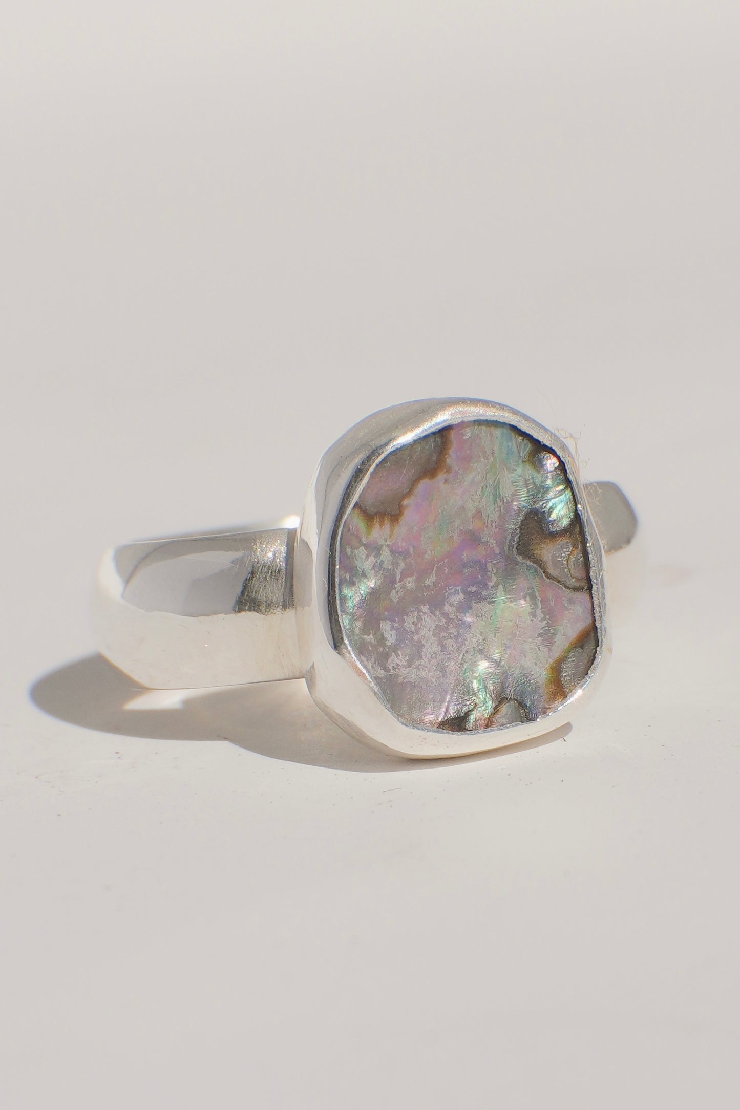 Abalone Ring 8.5