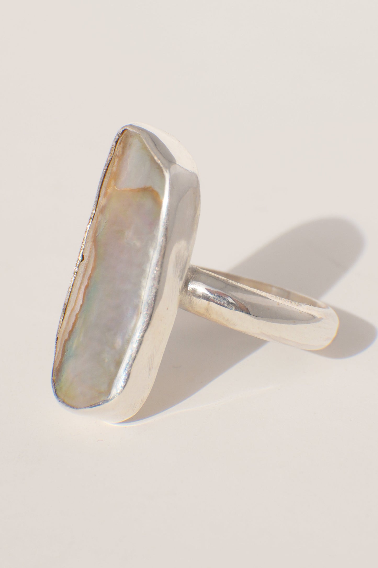 Abalone ring 9.75