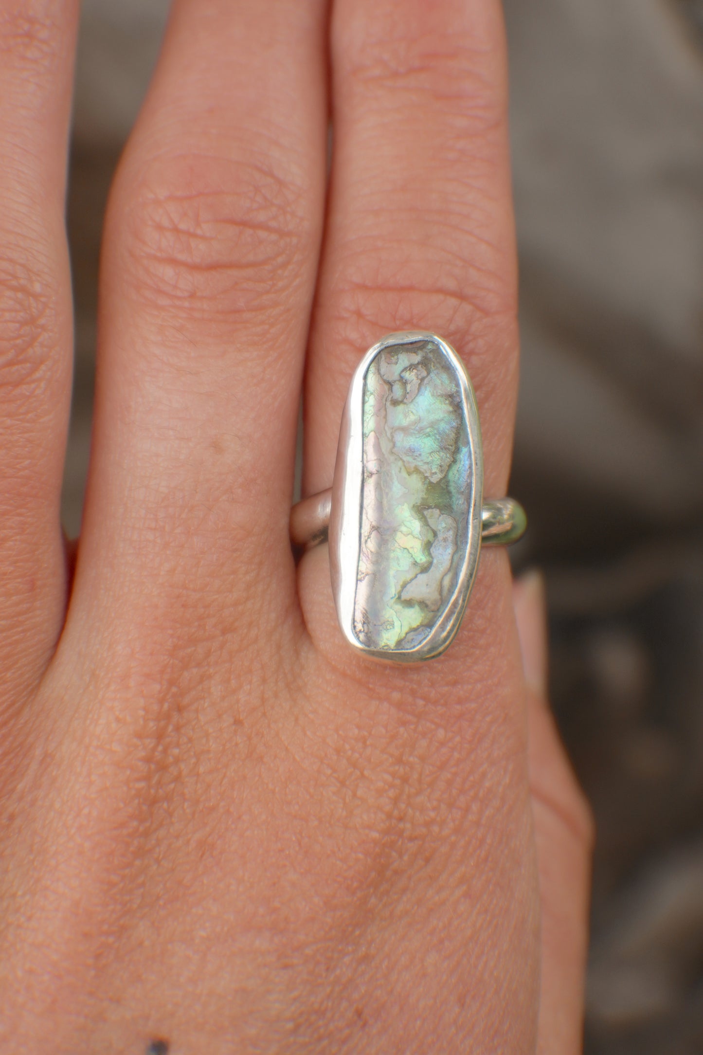 Abalone Ring 6.5