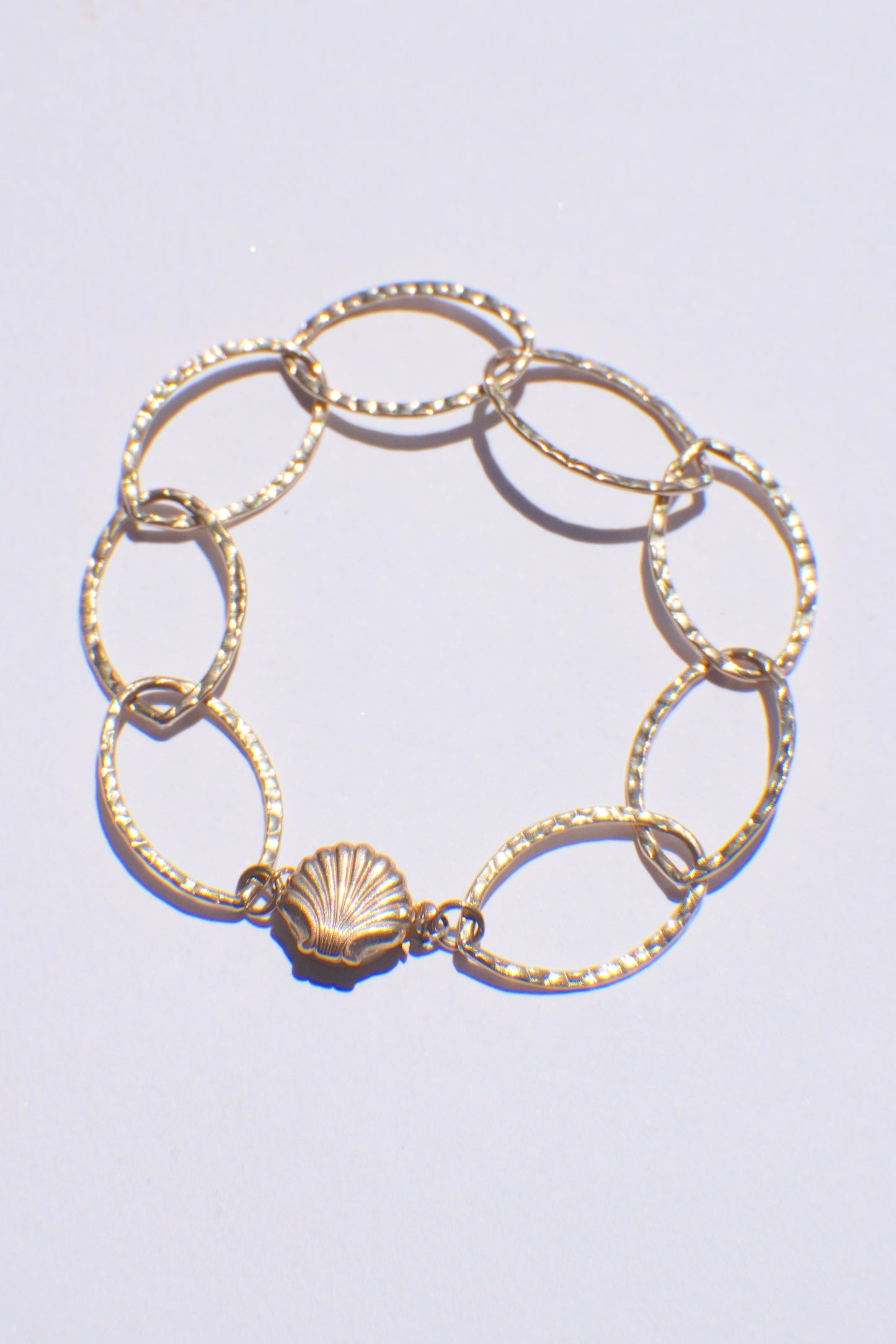 Gold Shell Bracelet