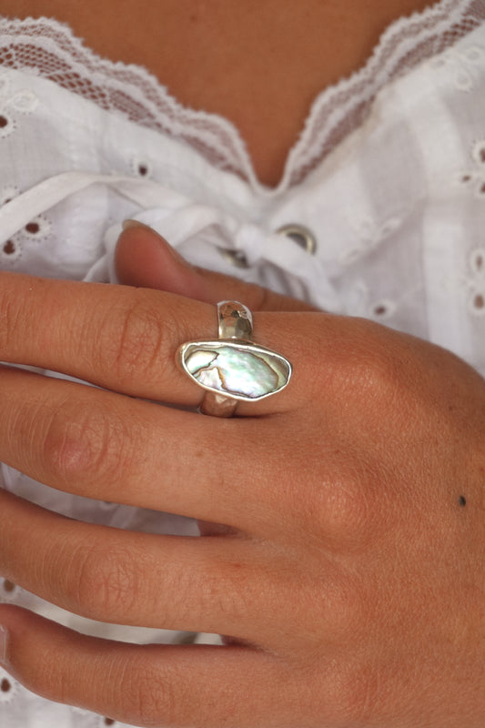 Abalone Ring 7