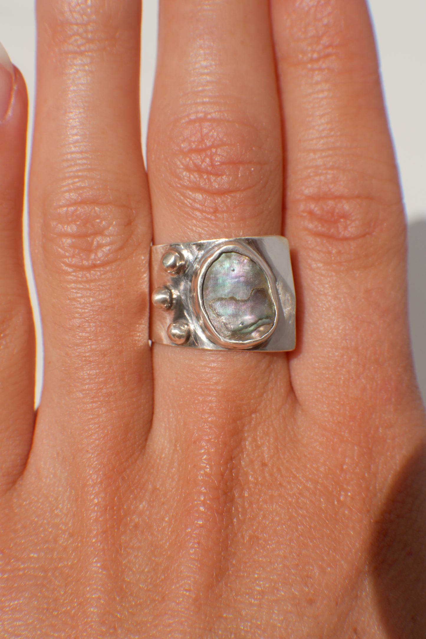 Abalone Ring - adjustable
