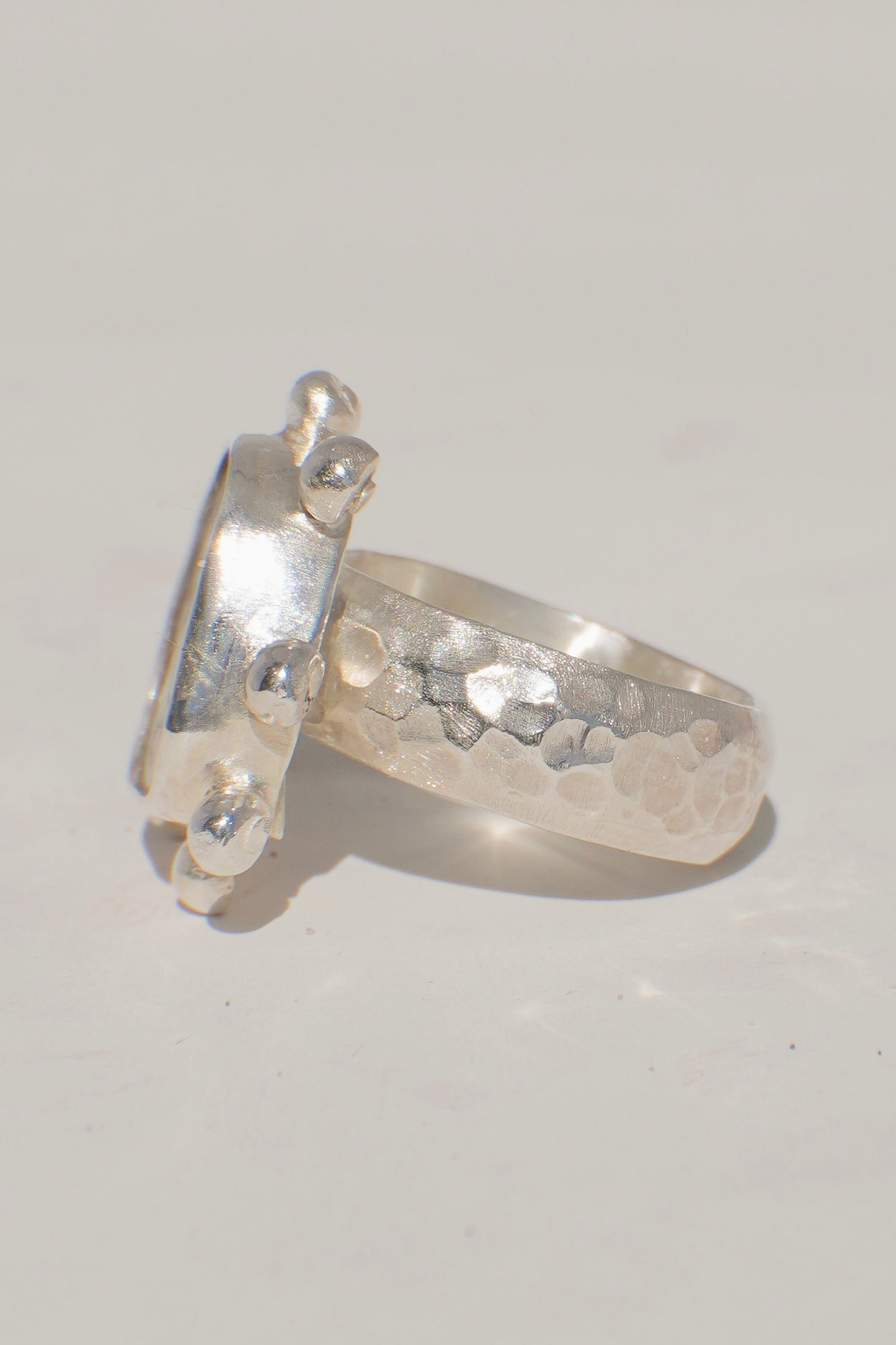 Abalone Dot Ring 5