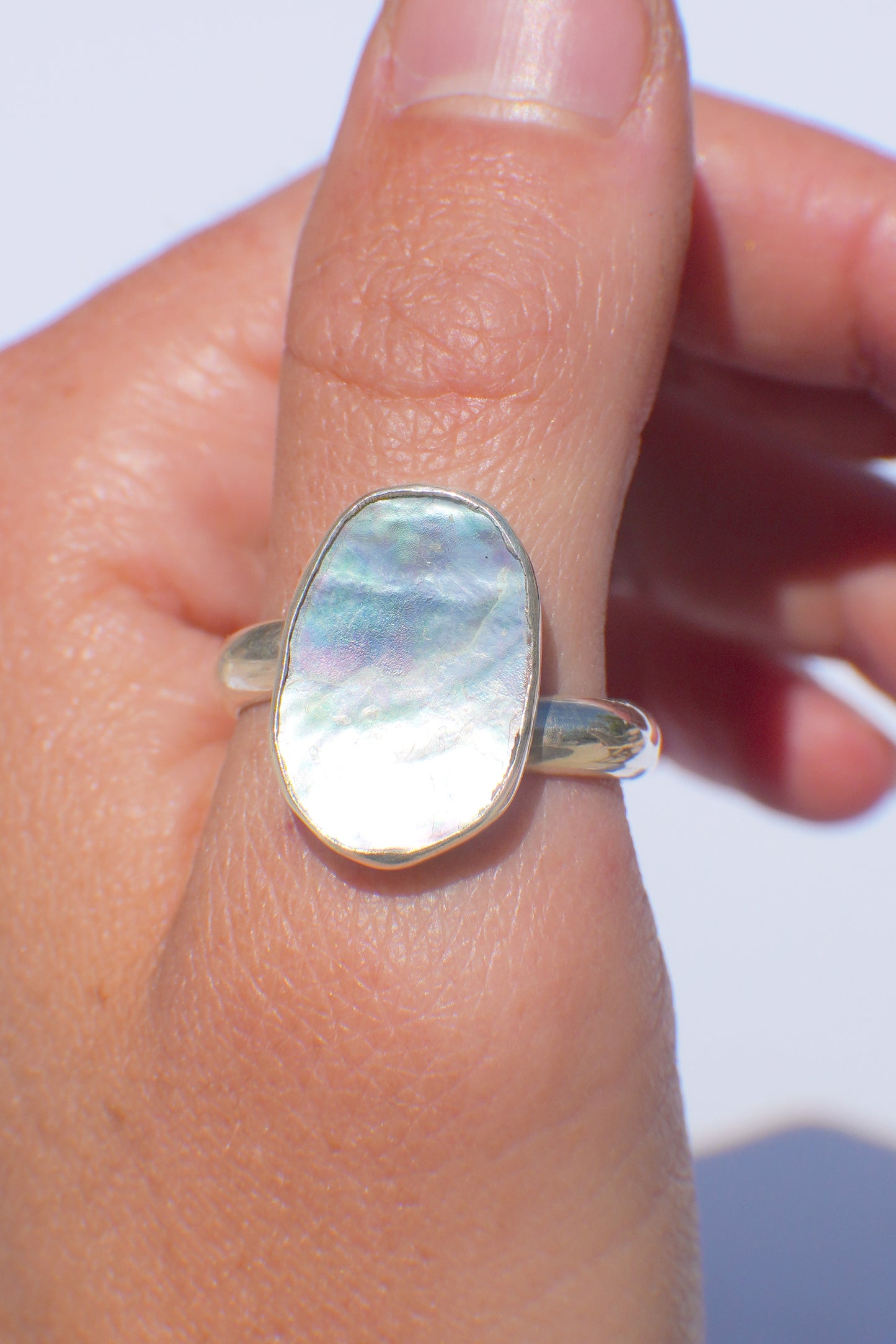 Abalone Ring 9.5