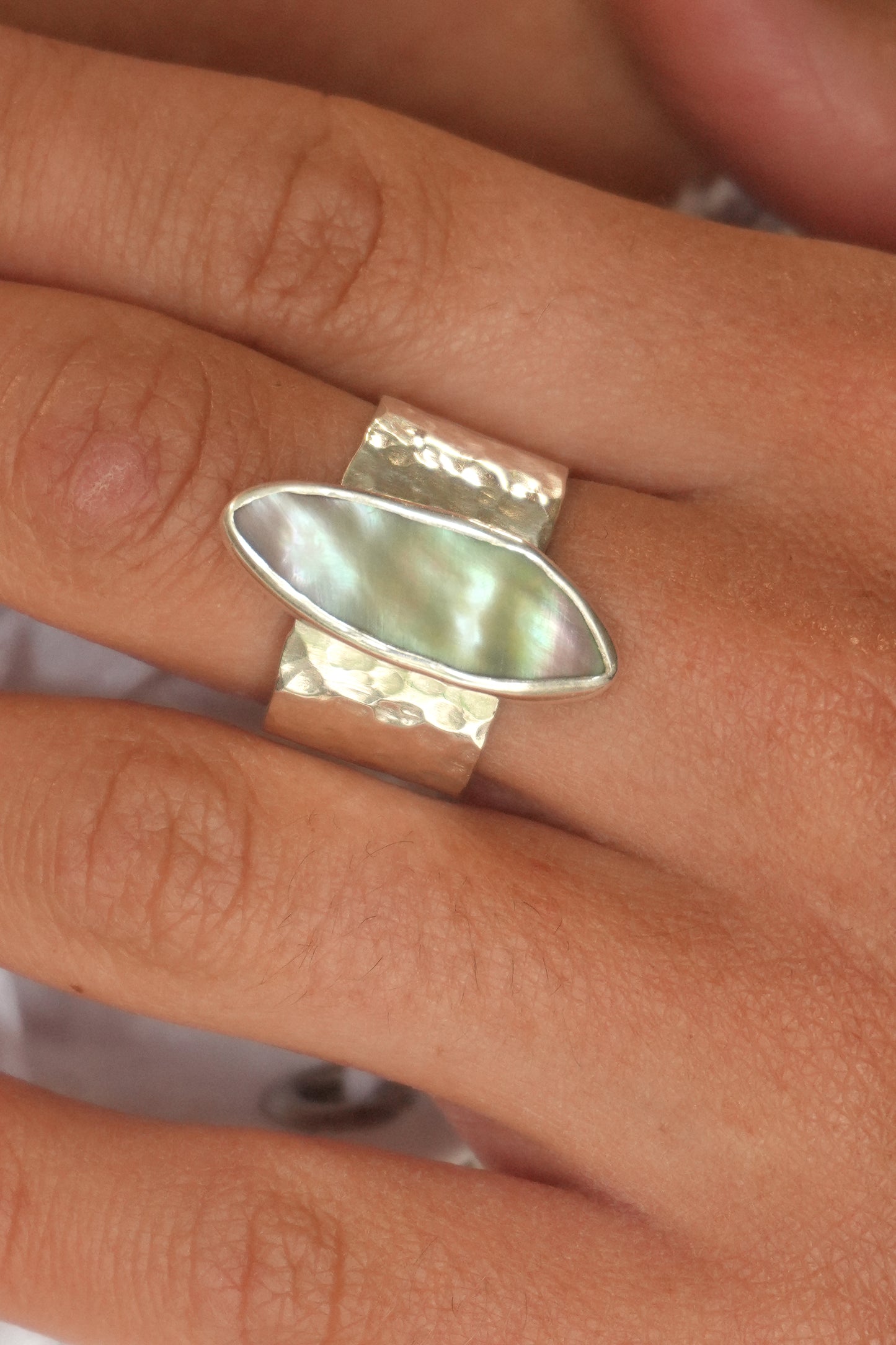 Abalone Ring 8