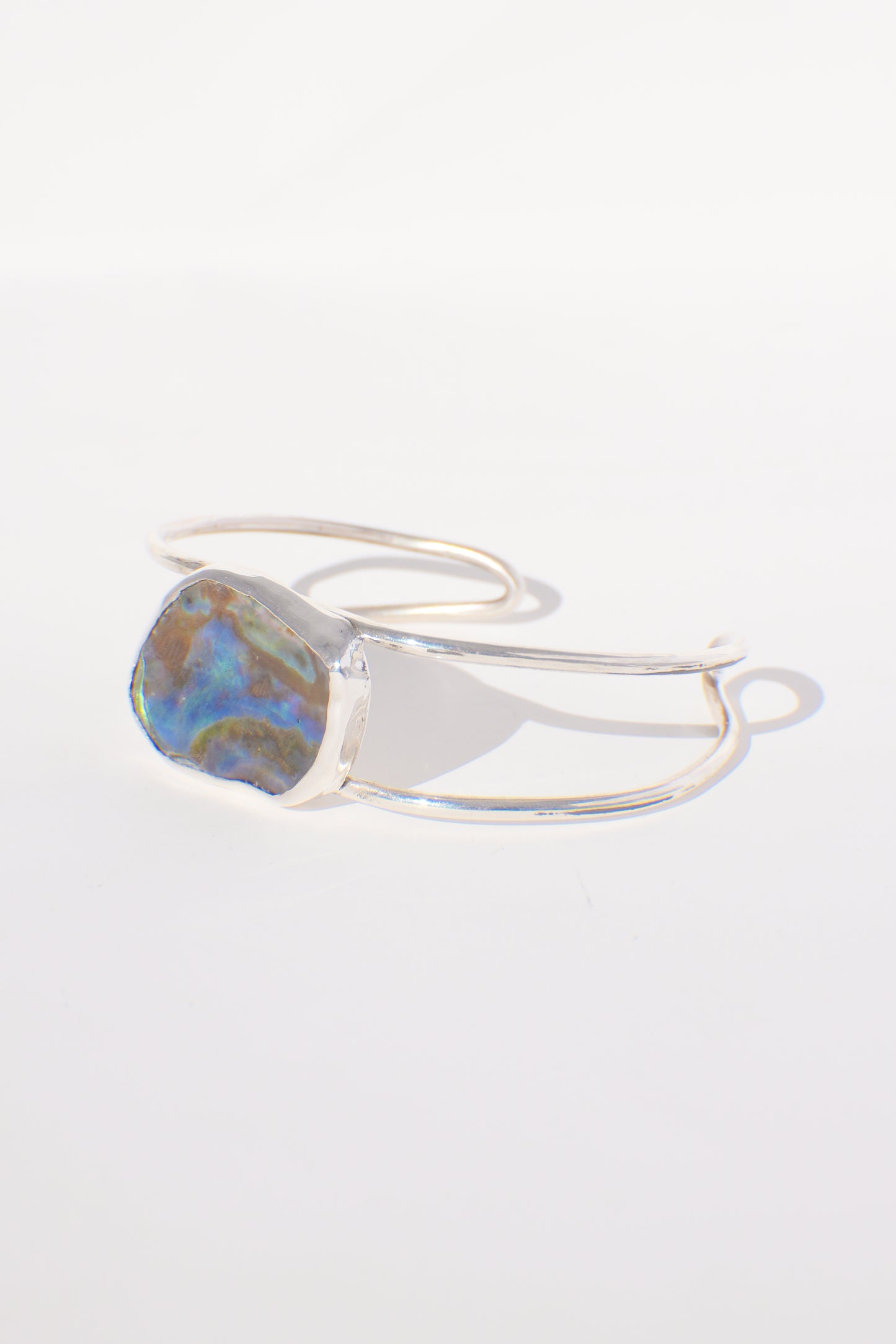 Double Abalone Cuff