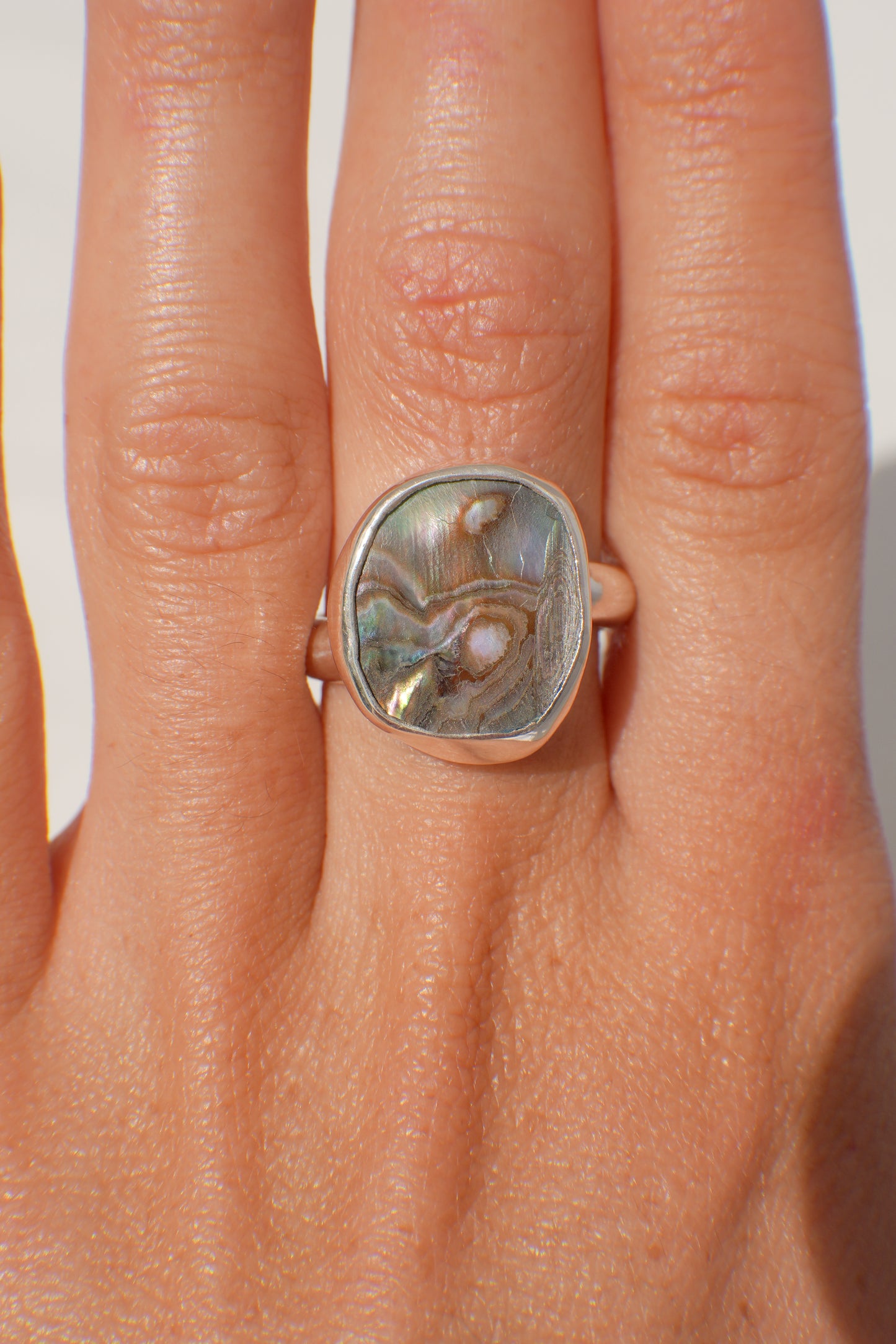 Abalone Ring 7