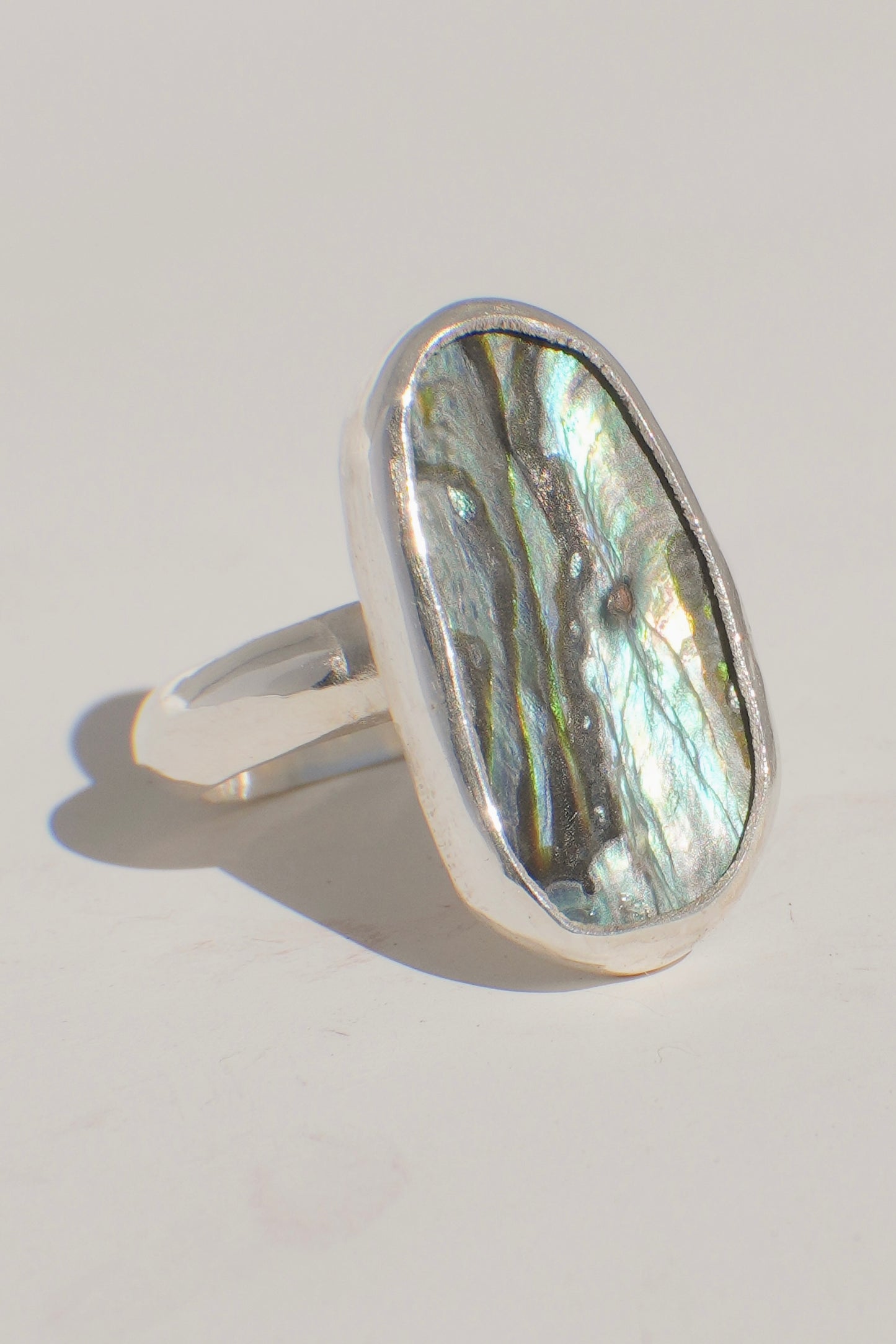 Abalone Ring 7.5
