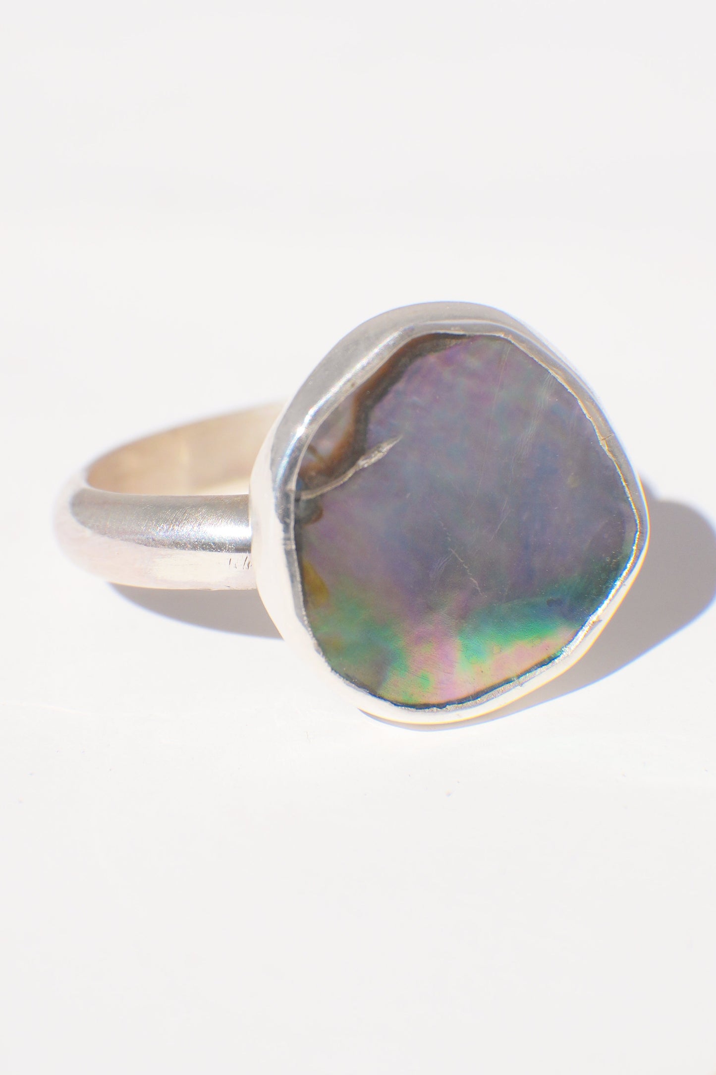Abalone Ring 10