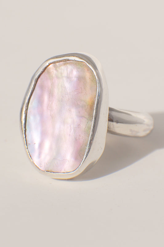 Abalone ring 7