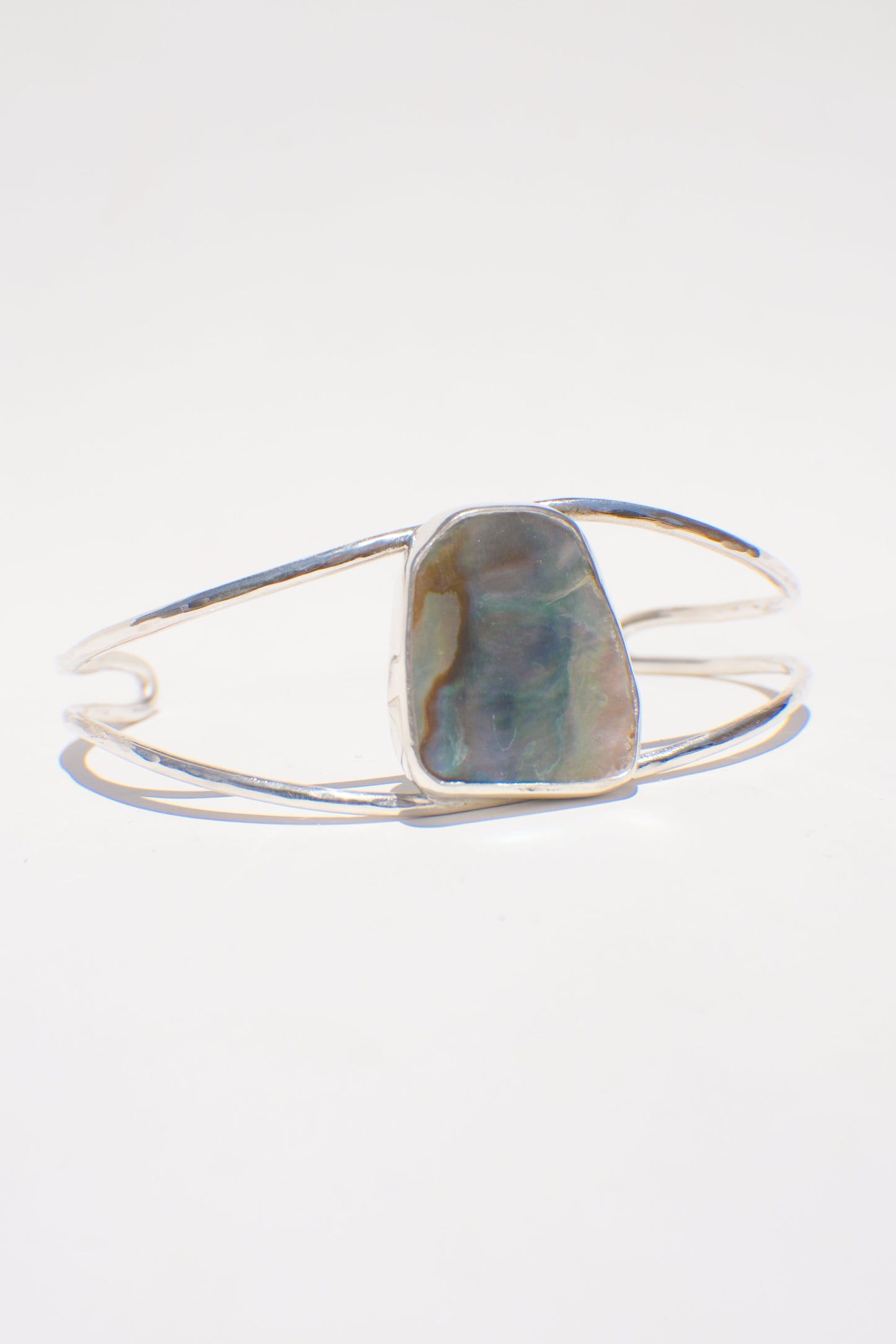 Double Abalone Cuff