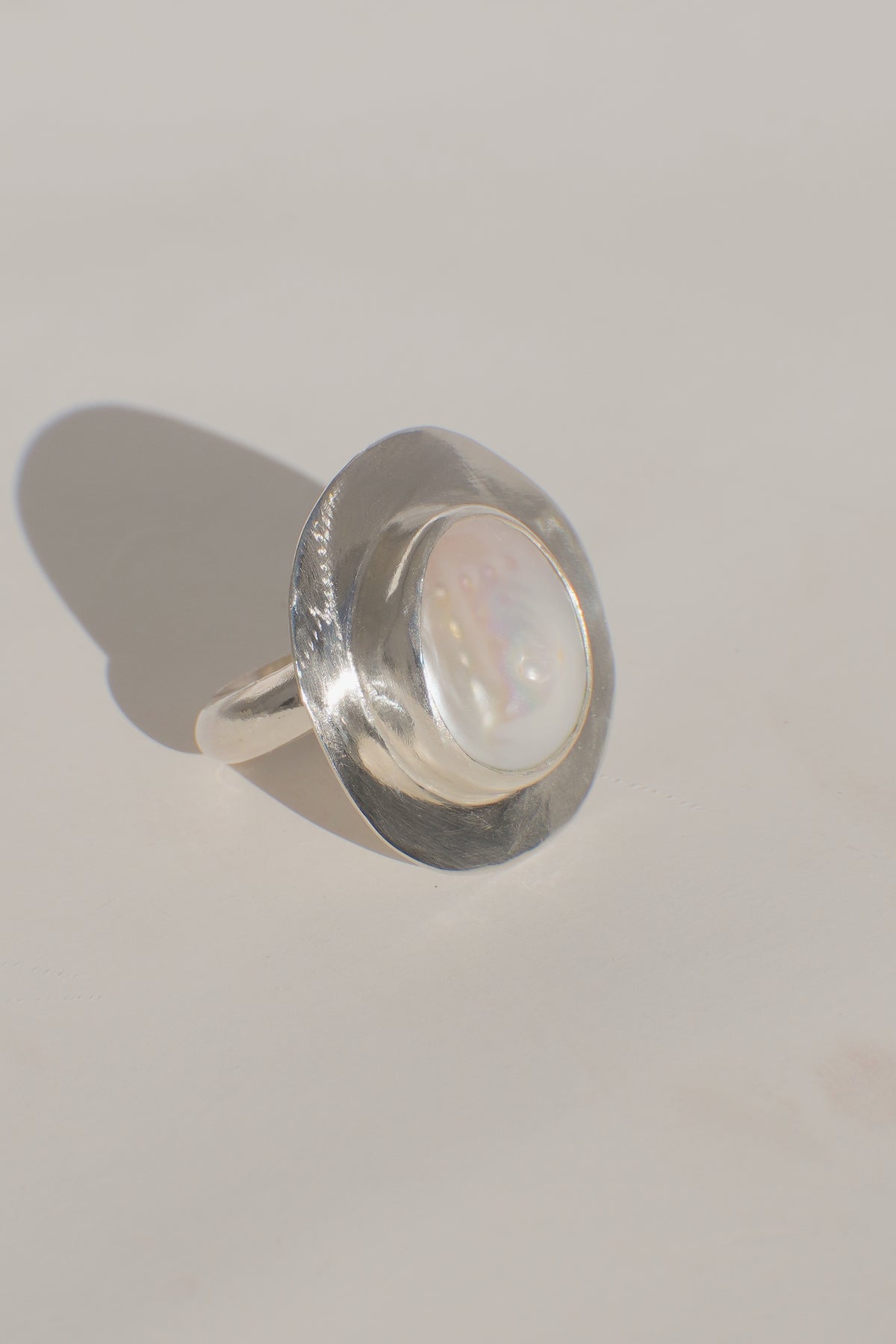 Halo Pearl Ring 5.5