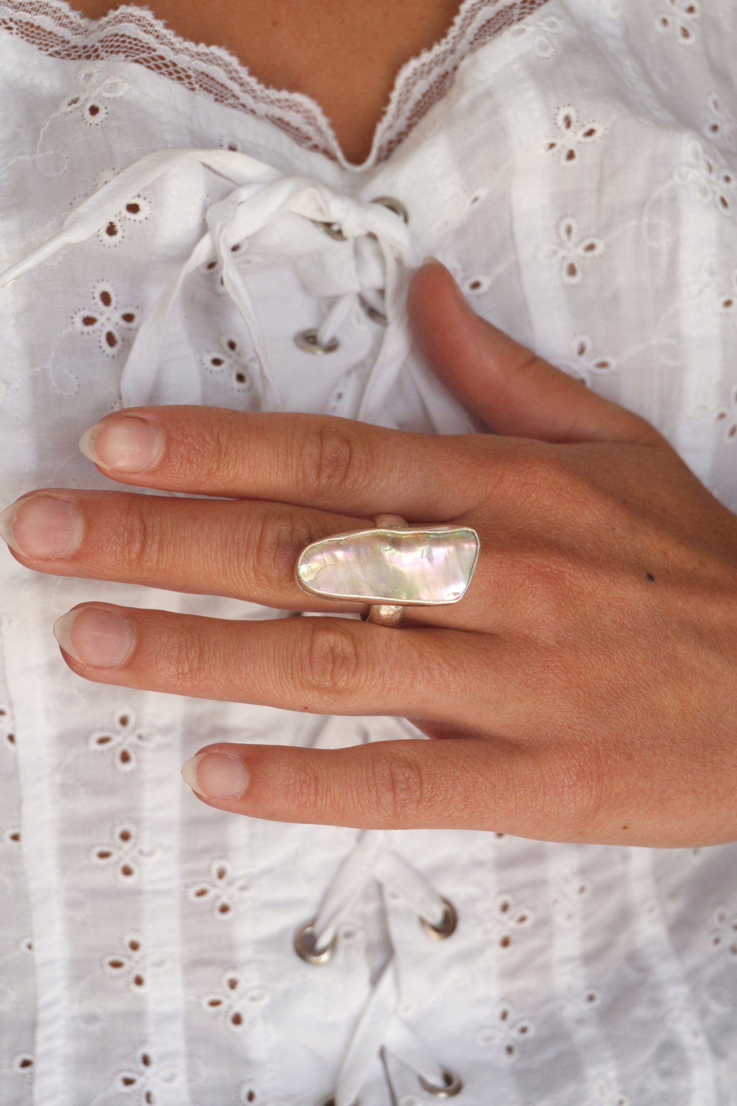 Abalone Ring 8