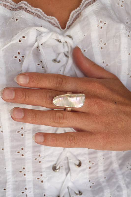 Abalone Ring 8