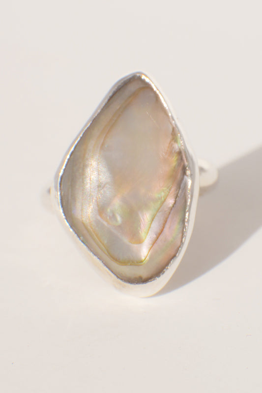 Abalone ring 6