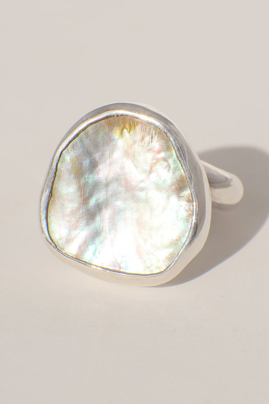 Abalone ring 4.5