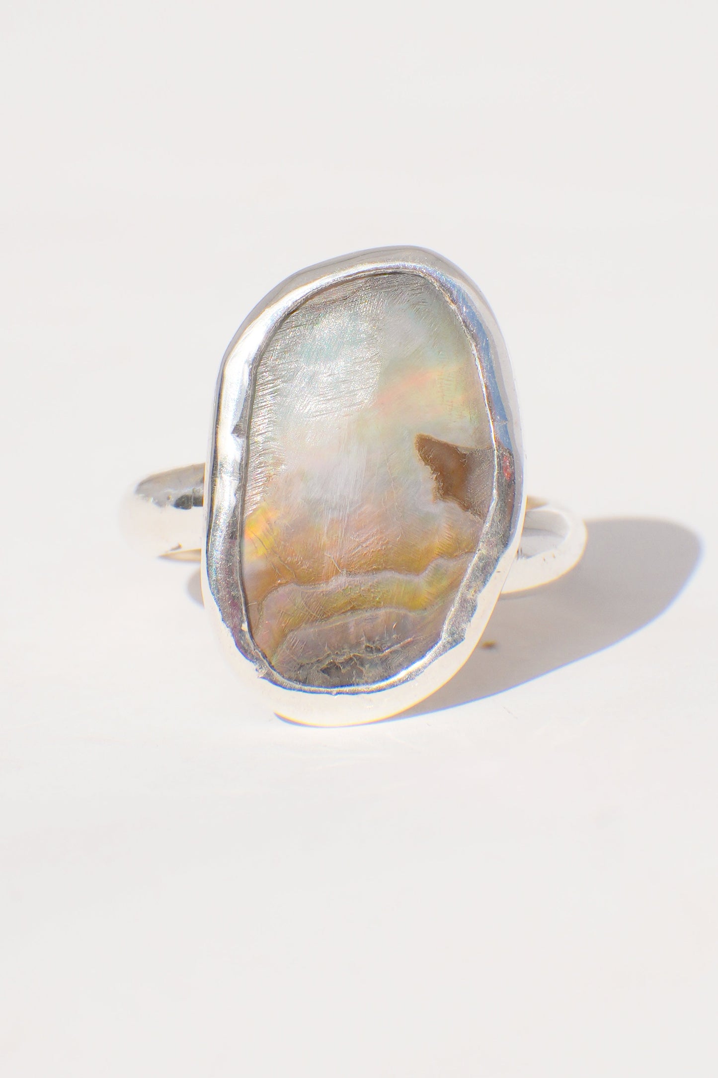 Abalone Ring 8.5