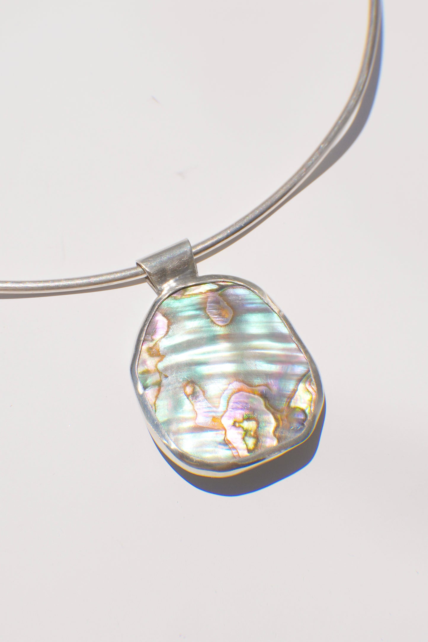 Abalone Choker - Reversible