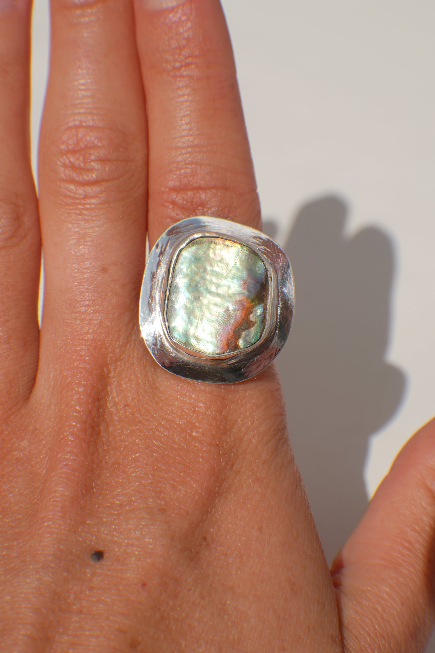 Abalone Ring 6.5