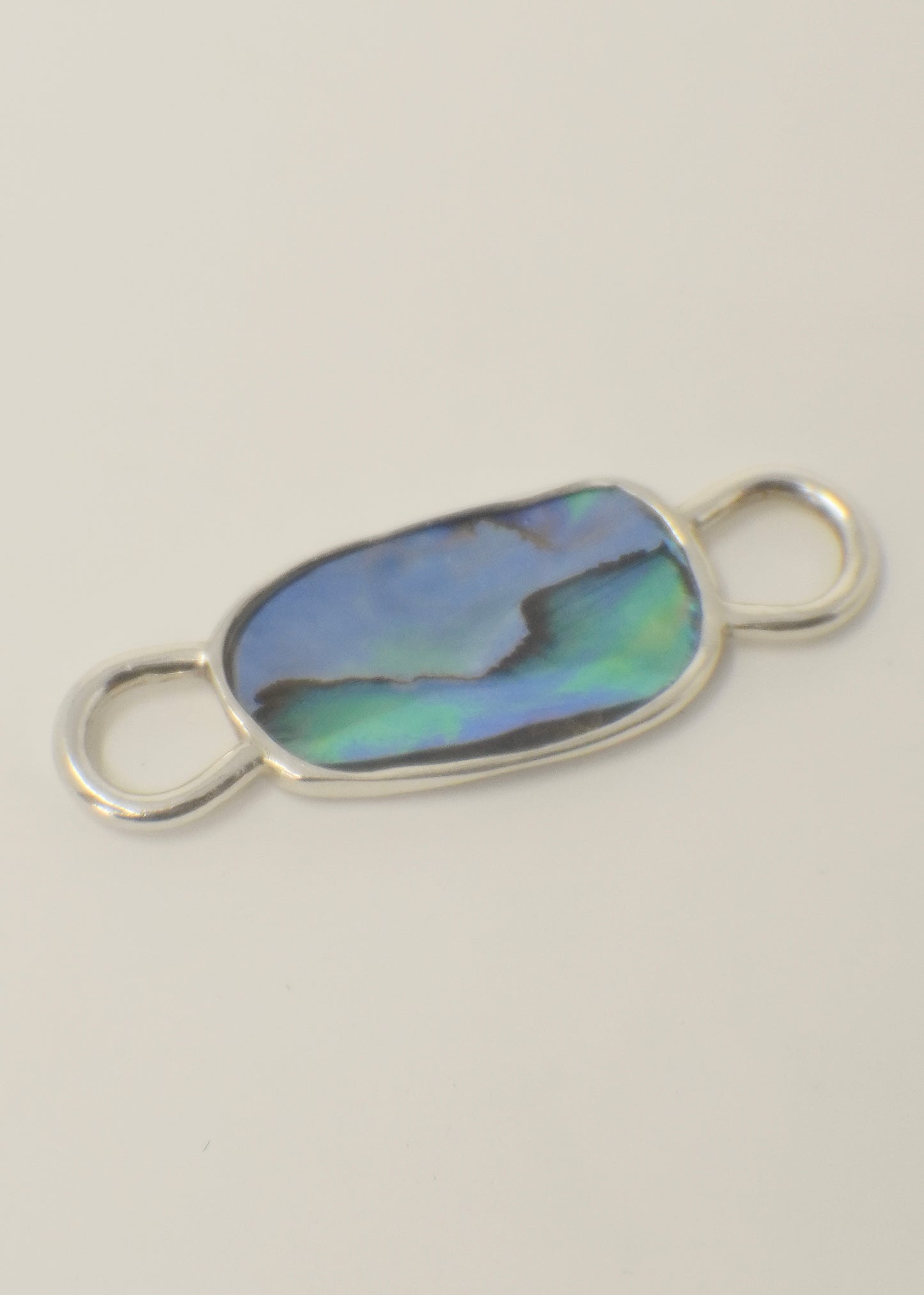 Double sided abalone Cuff